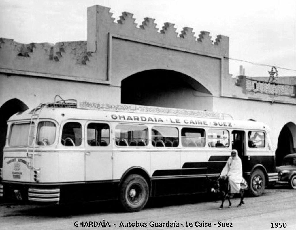 Ghardaia - Autobus Ghardaia -Le Caire - Suez - 1950.jpg
